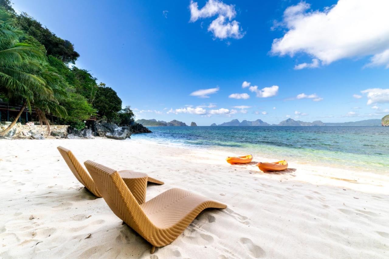 Kudugman Beach Cottages - El Nido Bagian luar foto