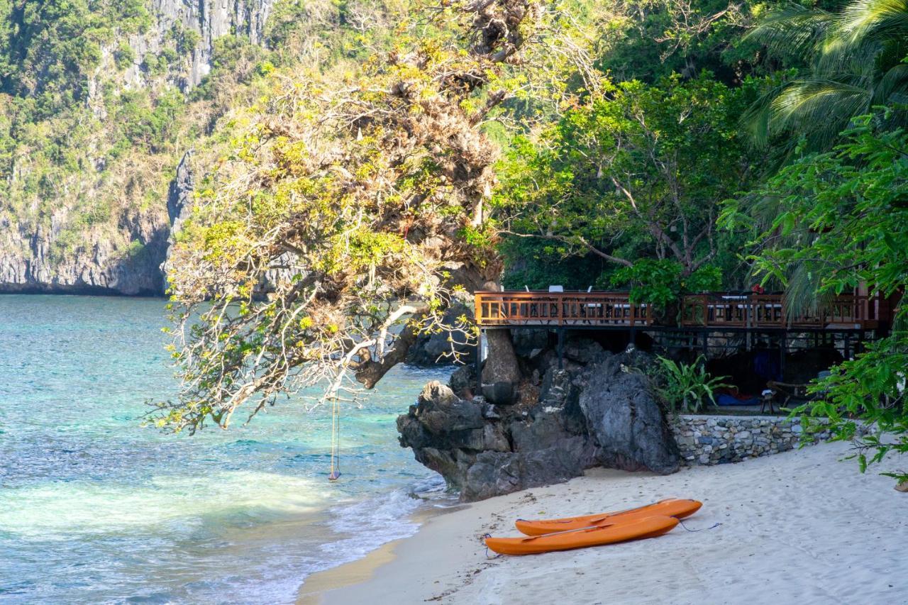 Kudugman Beach Cottages - El Nido Bagian luar foto