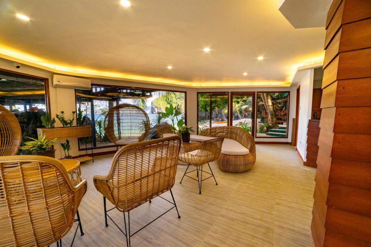 Kudugman Beach Cottages - El Nido Bagian luar foto