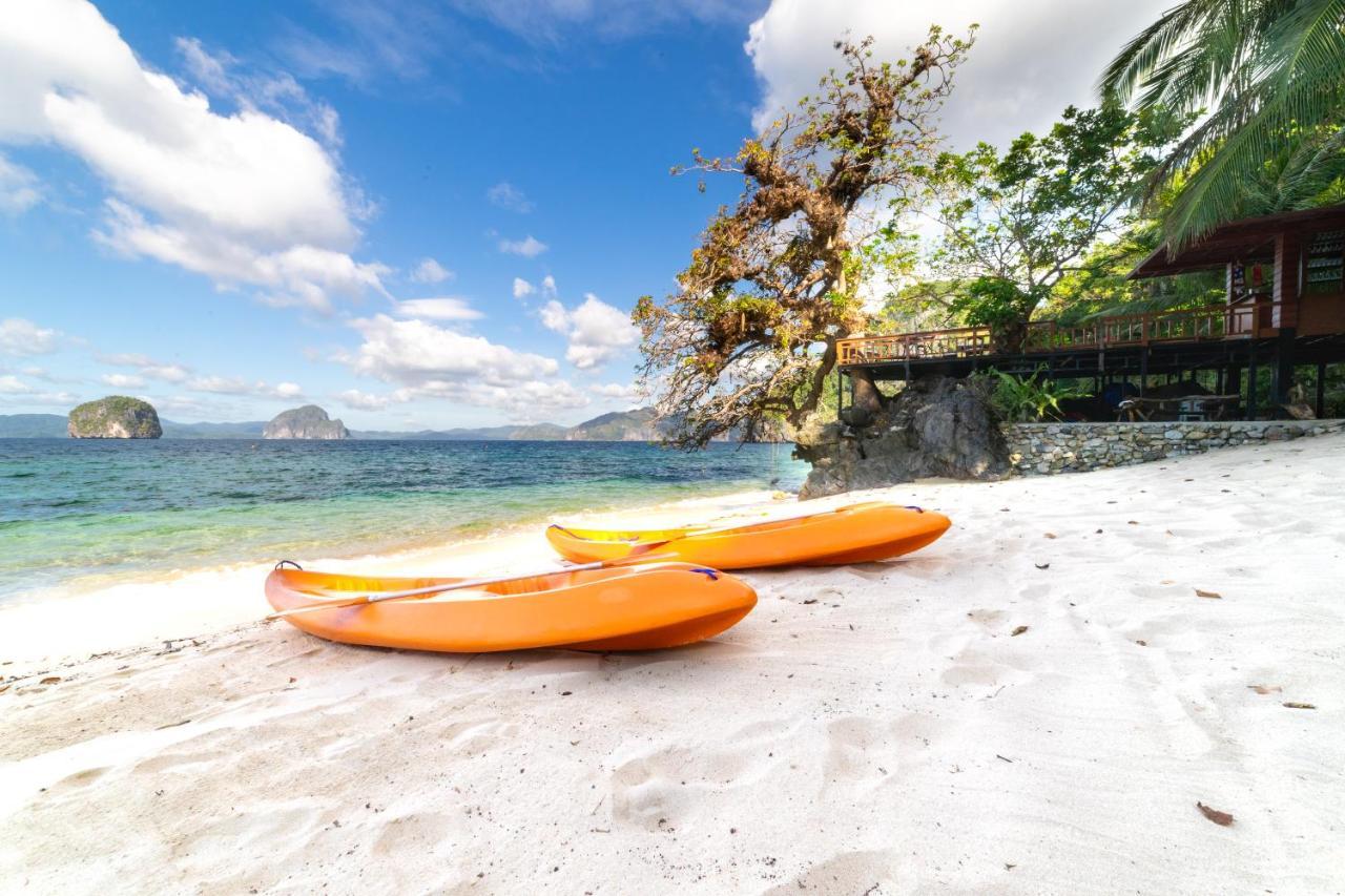 Kudugman Beach Cottages - El Nido Bagian luar foto