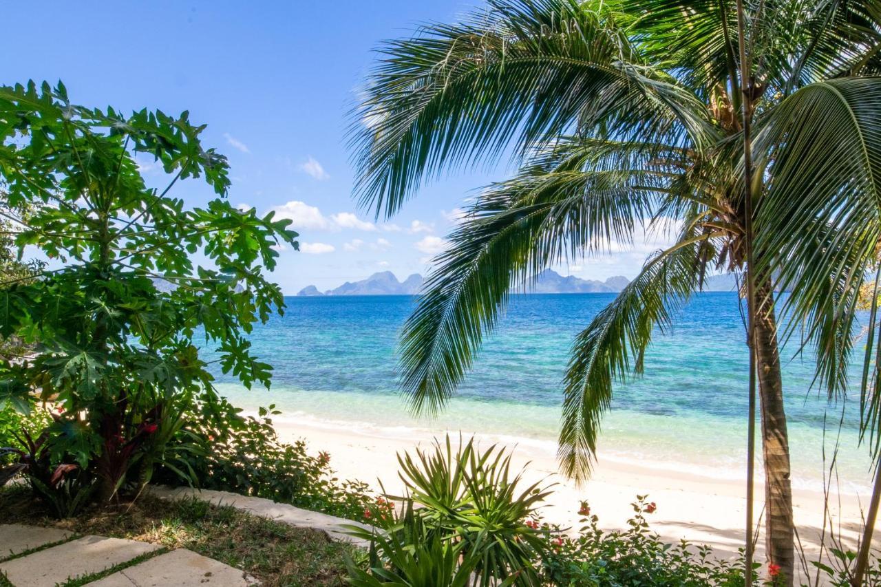 Kudugman Beach Cottages - El Nido Bagian luar foto